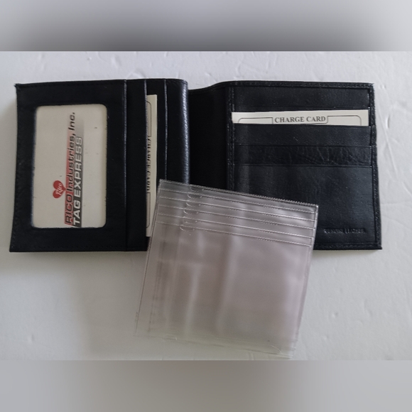 TALL/ HIPSTER LEATHER BIG BUCK WALLET - Picture 3 of 3